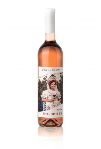 Víno z Kobylí Zweigeltrebe rosé Víno z Kobylí Zweigeltrebe rosé